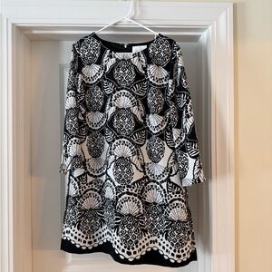 Lilly Pulitzer Black and White Floral Romper